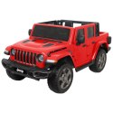 Pojazd jeep gladiator 4wd red