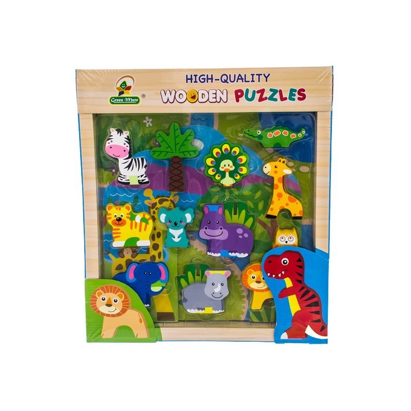 Zab puzzle safari klo EUROBABY ZABAWKI