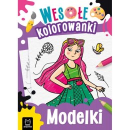 Modelki wesołe kolorowanki