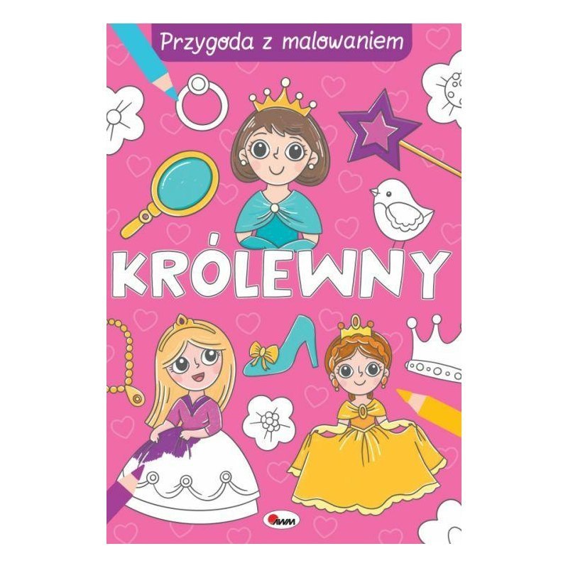 Przygoda z malow. królewny AWM WYDAWNICTWO