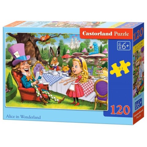 Puzzle 120el. alice in wonder.