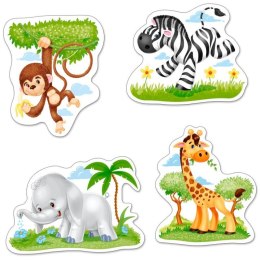 Puzzle 4w1 african animals