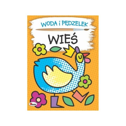 Woda i pędzelek wieś