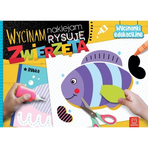Wycinam naklejam rys. zwierz. AKSJOMAT