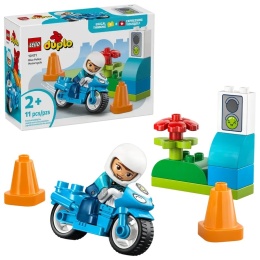 DUPLO NIEBIESKI MOTOCYKL POLIC