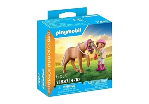 DZIEWCZYNKA Z KUCYKIEM PLAYMOB