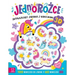 JEDNOROŻCE ZADANIA NAKLEJKI 3D