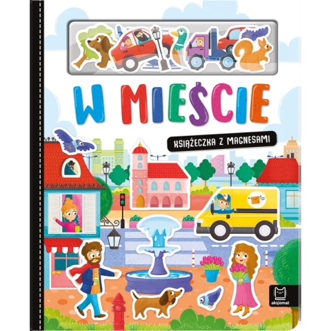 MIASTO KSIĄŻECZKA Z MAGNESAMI