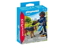 POLICJANT Z PSEM TROPIĄCYM