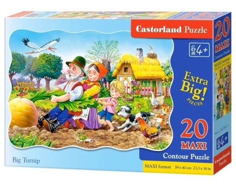 PUZZLE 20EL.MAXI BIG TURNIP