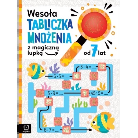 WESOŁA TABLICZKA MNOŻENIA LUPA