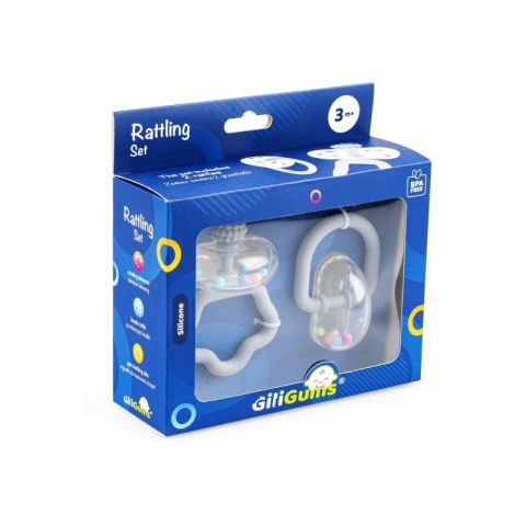 ZESTAW GRZECHOCZĄCY SZARY