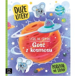 DUŻE LITERY GOŚĆ Z KOSMOSU