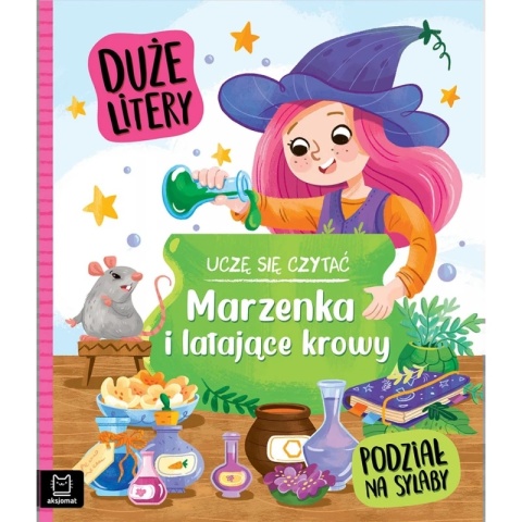 DUŻE LITERY MARZENKA I KROWY