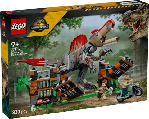 JURRASIC WORLD UCIECZKA SPINOZ