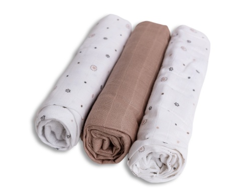PIELUCHA BAMBUS 3 PAK 70X80