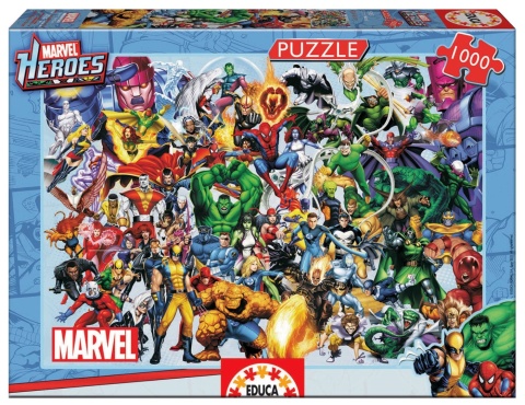 PUZZLE 1000 EL. MARVEL HEROES