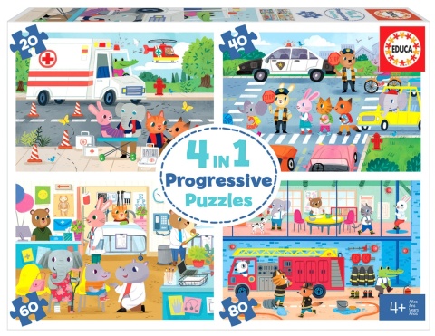 PUZZLE 20-80 BOHATEROWIE