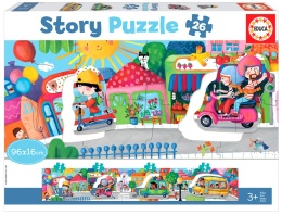 PUZZLE 26 PANORAMA POJAZDY