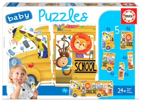 PUZZLE 3-5 AUTOBUS SZKOLNY
