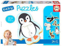 PUZZLE 3-5 ZWIERZĘTA POLARNE