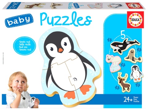 PUZZLE 3-5 ZWIERZĘTA POLARNE