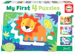 PUZZLE 5-8 DZIKIE ZWIERZĘTA