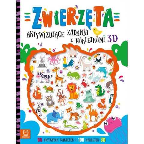 ZWIERZĘTA ZADANIA NAKLEJKI 3D