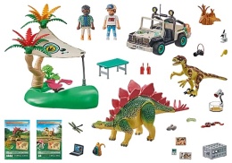 OBÓZ BADAWCZY Z DINOZAURAMI