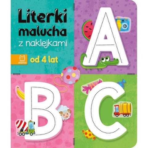 Literki malucha z nakl. 4+