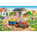 Puzzle 40 el.maxi life on farm