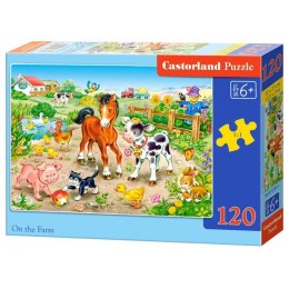 Puzzle 120el. on the farm