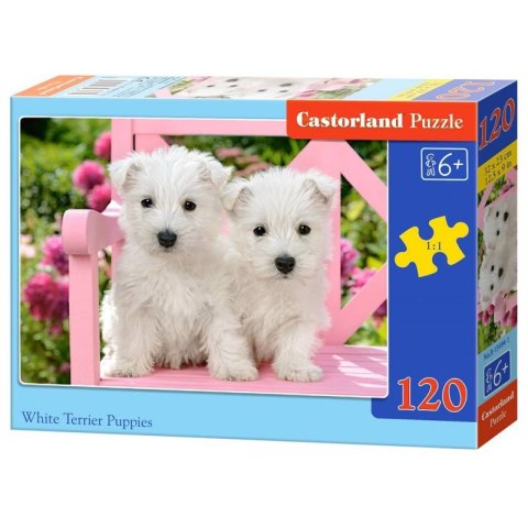 Puzzle 120el. white terrier