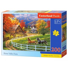 Puzzle 200 horse valley farm