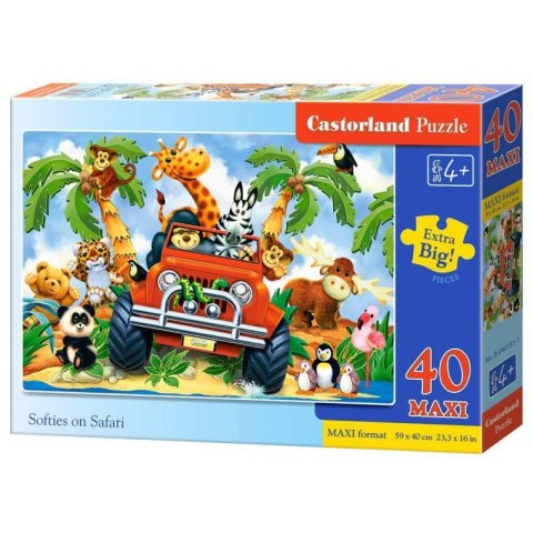 Puzzle 40 el.maxi softies saf.