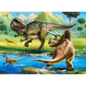 Puzzle 70 tyranosaur vs tricer